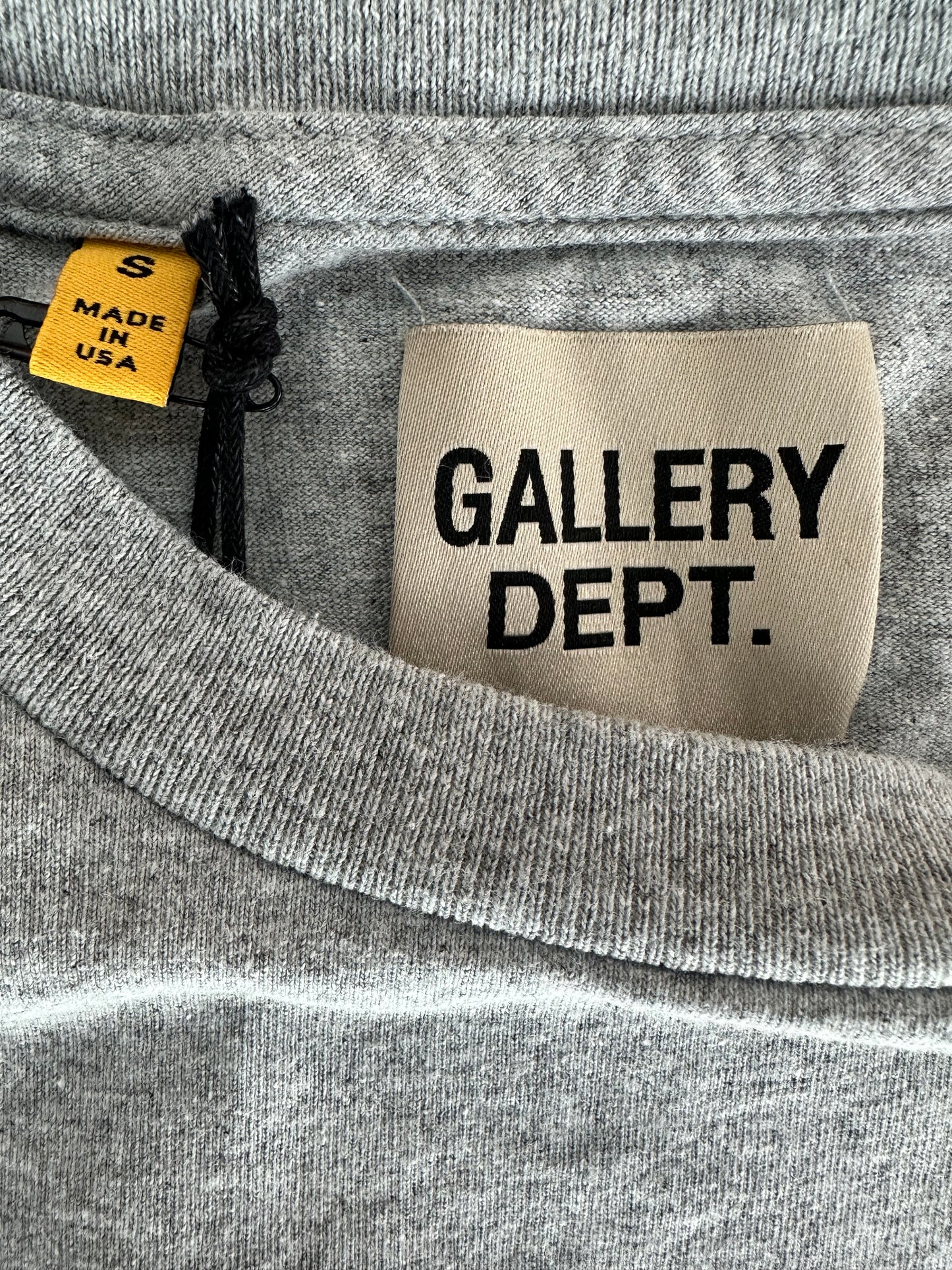 Gallery Dept Grey & Black Art Dept T-Shirt