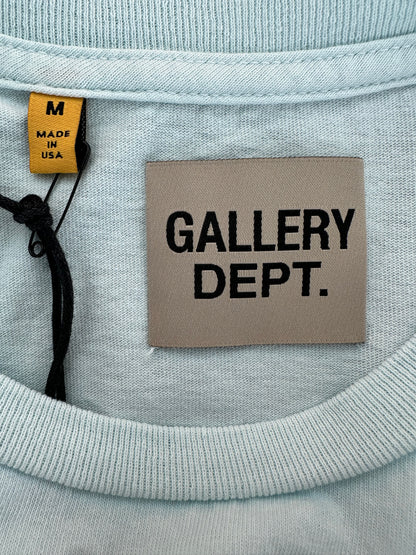 Gallery Dept Light Blue & Navy Art Dept T-Shirt