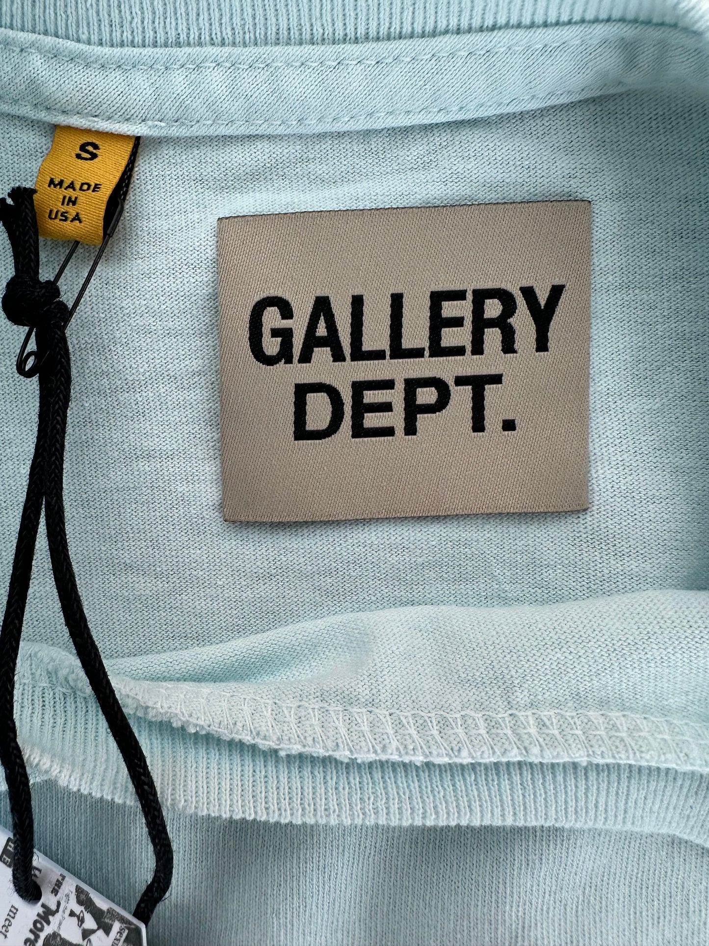 Gallery Dept Light Blue & Navy Art Dept T-Shirt