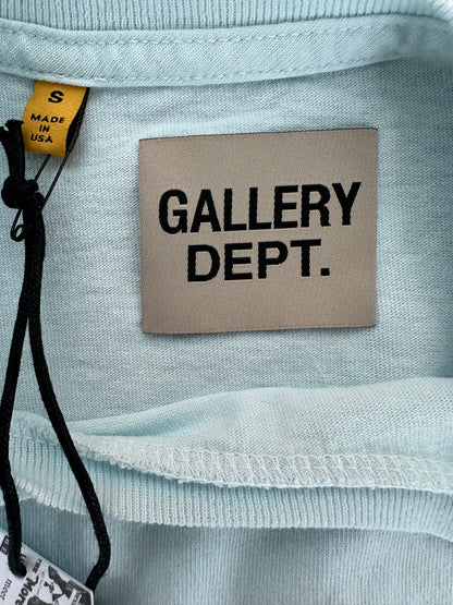 Gallery Dept Light Blue & Navy Art Dept T-Shirt