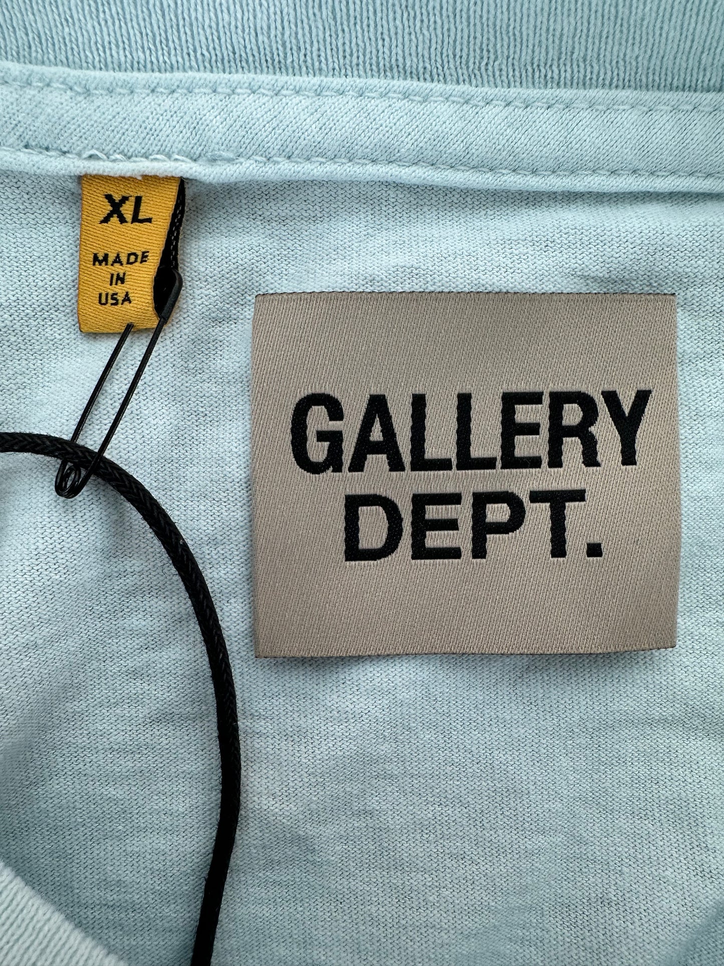 Gallery Dept Light Blue & Navy Art Dept T-Shirt