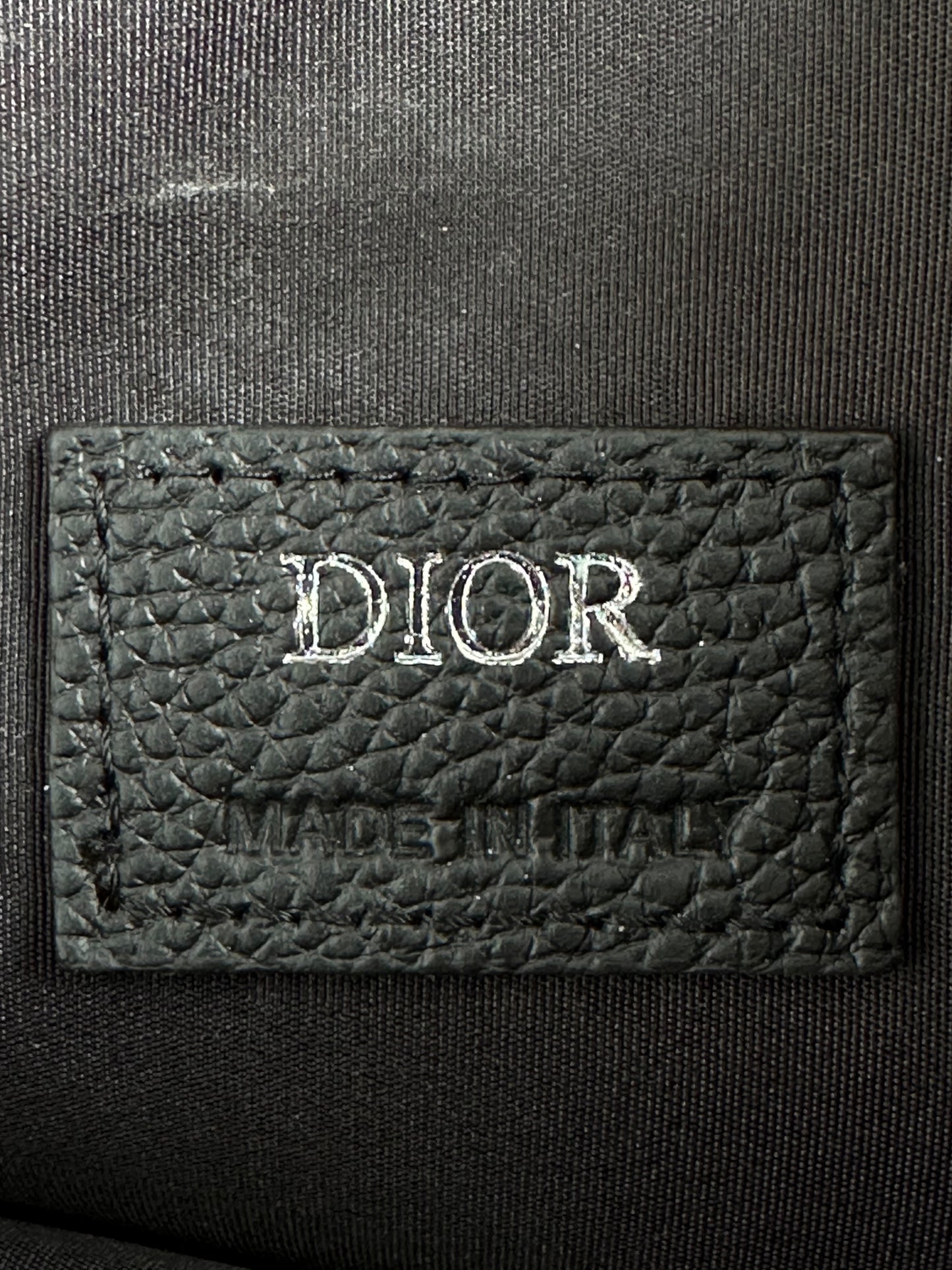 Dior Beige Oblique Saddle Bag