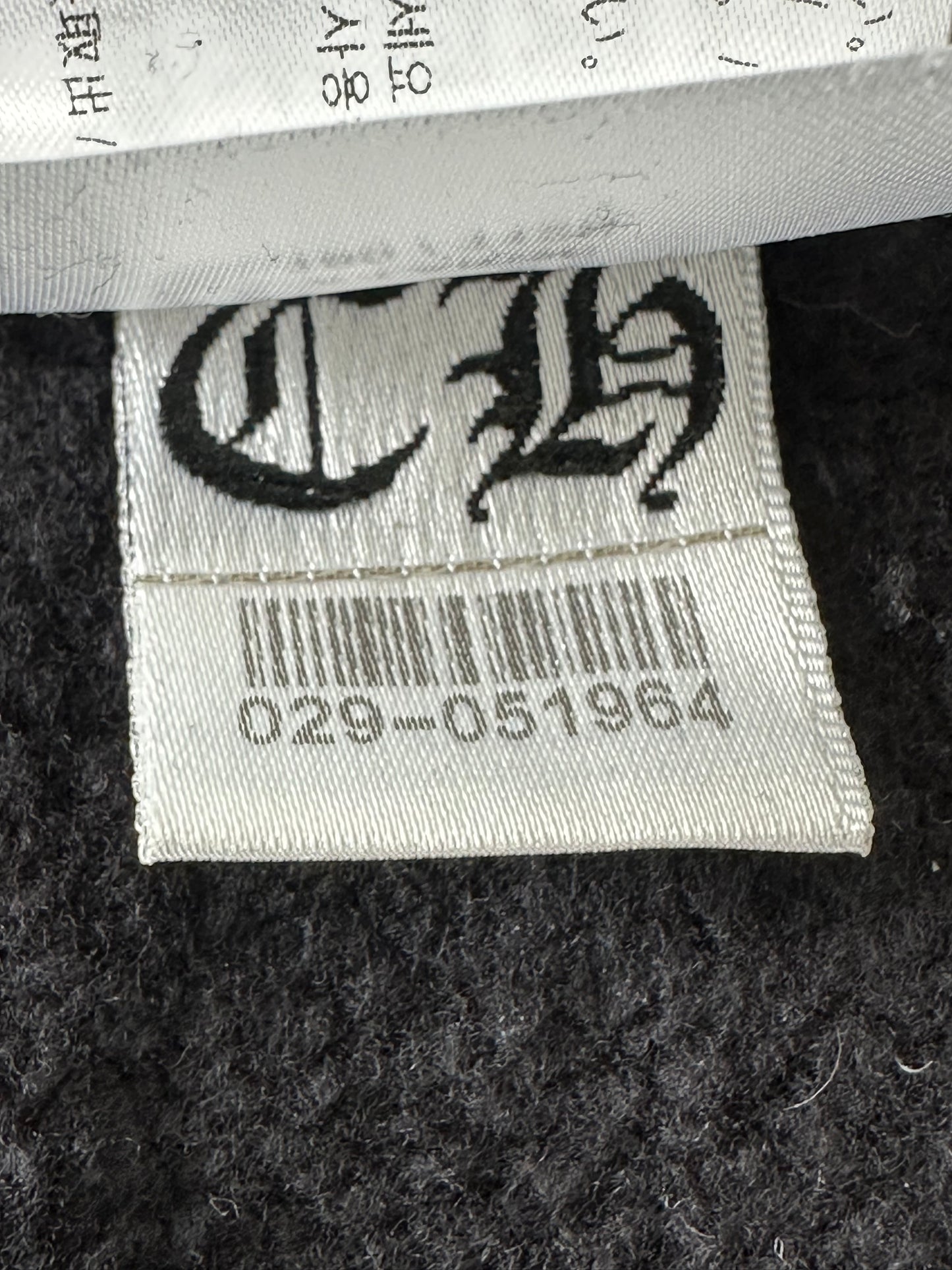 Chrome Hearts Black & Blue Online Exclusive Horseshoe Logo Hoodie