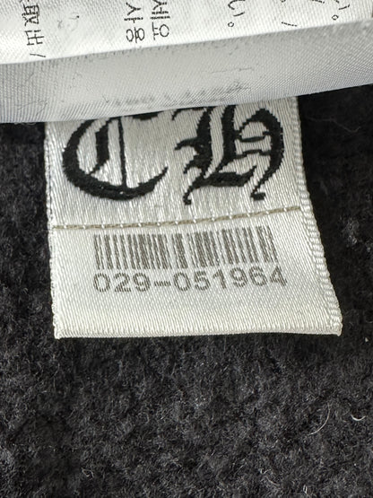 Chrome Hearts Black & Blue Online Exclusive Horseshoe Logo Hoodie