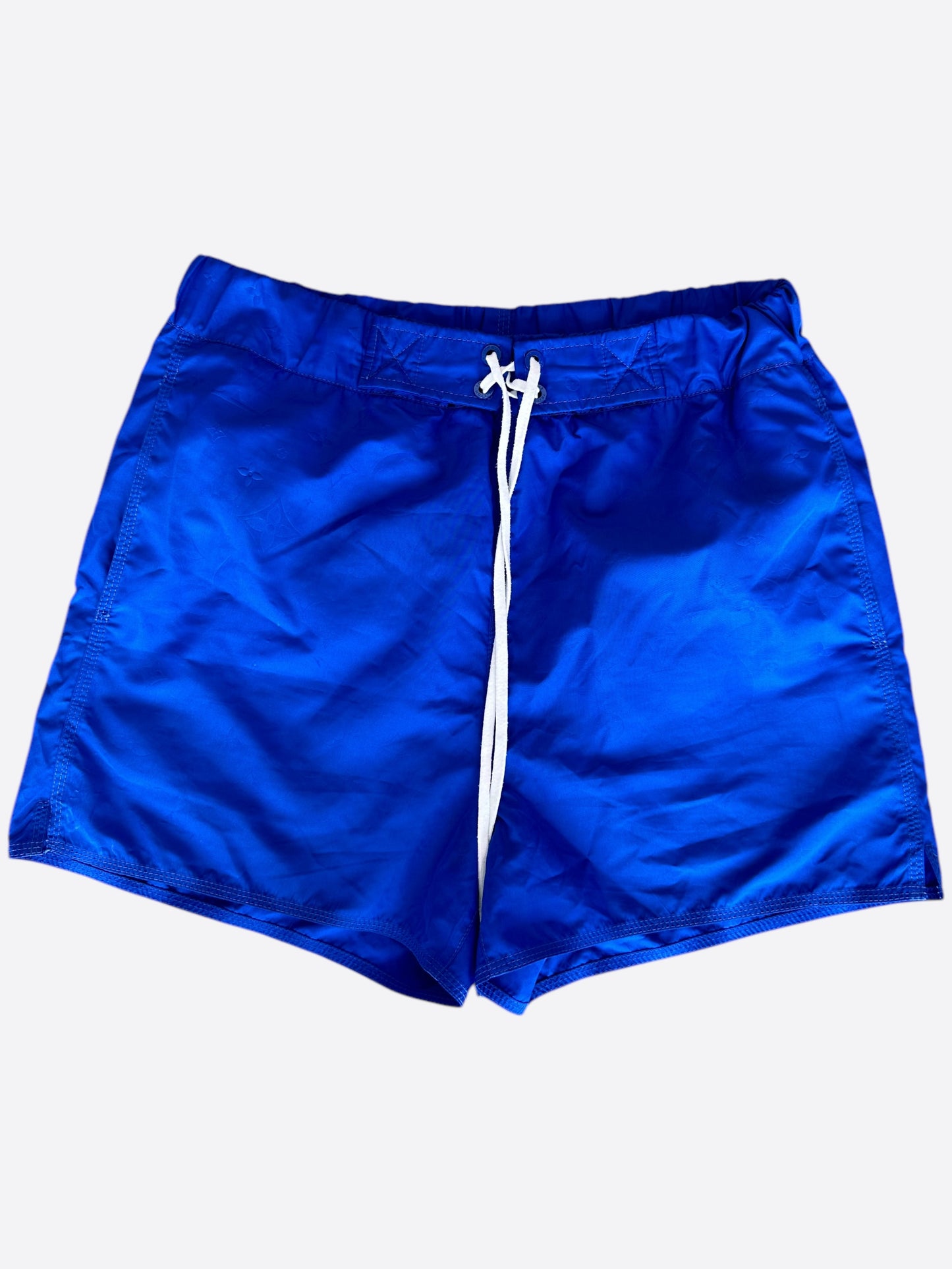 Louis Vuitton Blue Monogram Swim Shorts