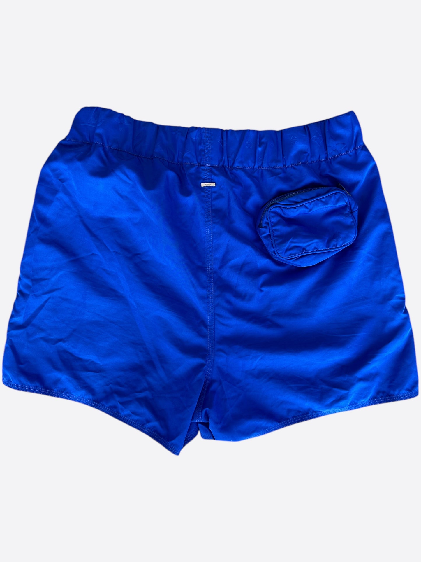 Louis Vuitton Blue Monogram Swim Shorts