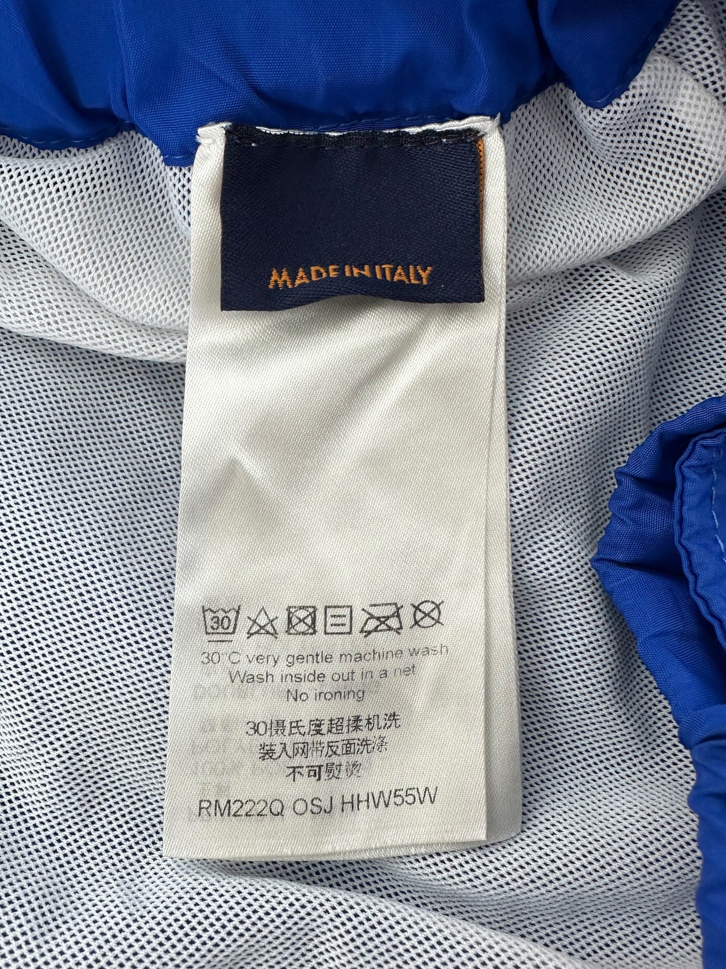 Louis Vuitton Blue Monogram Swim Shorts