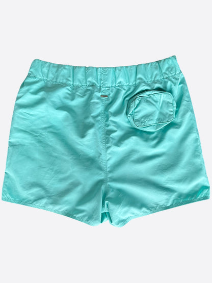 Louis Vuitton Turquoise Monogram Swim Shorts