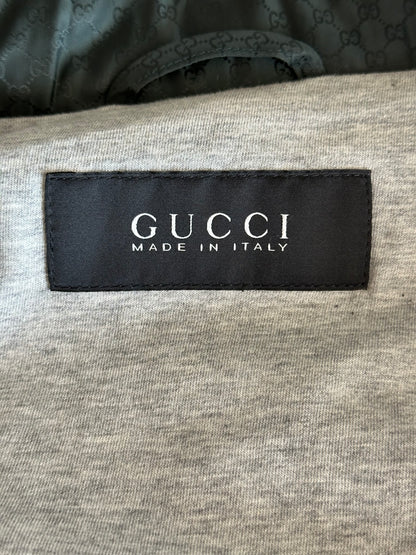 Gucci Green GG Monogram Windbreaker