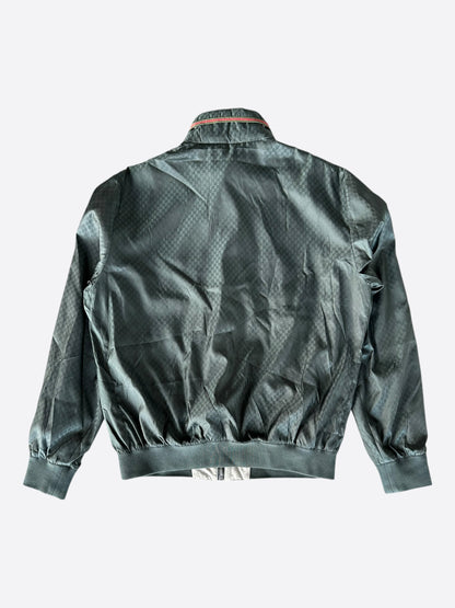 Gucci Green GG Monogram Windbreaker