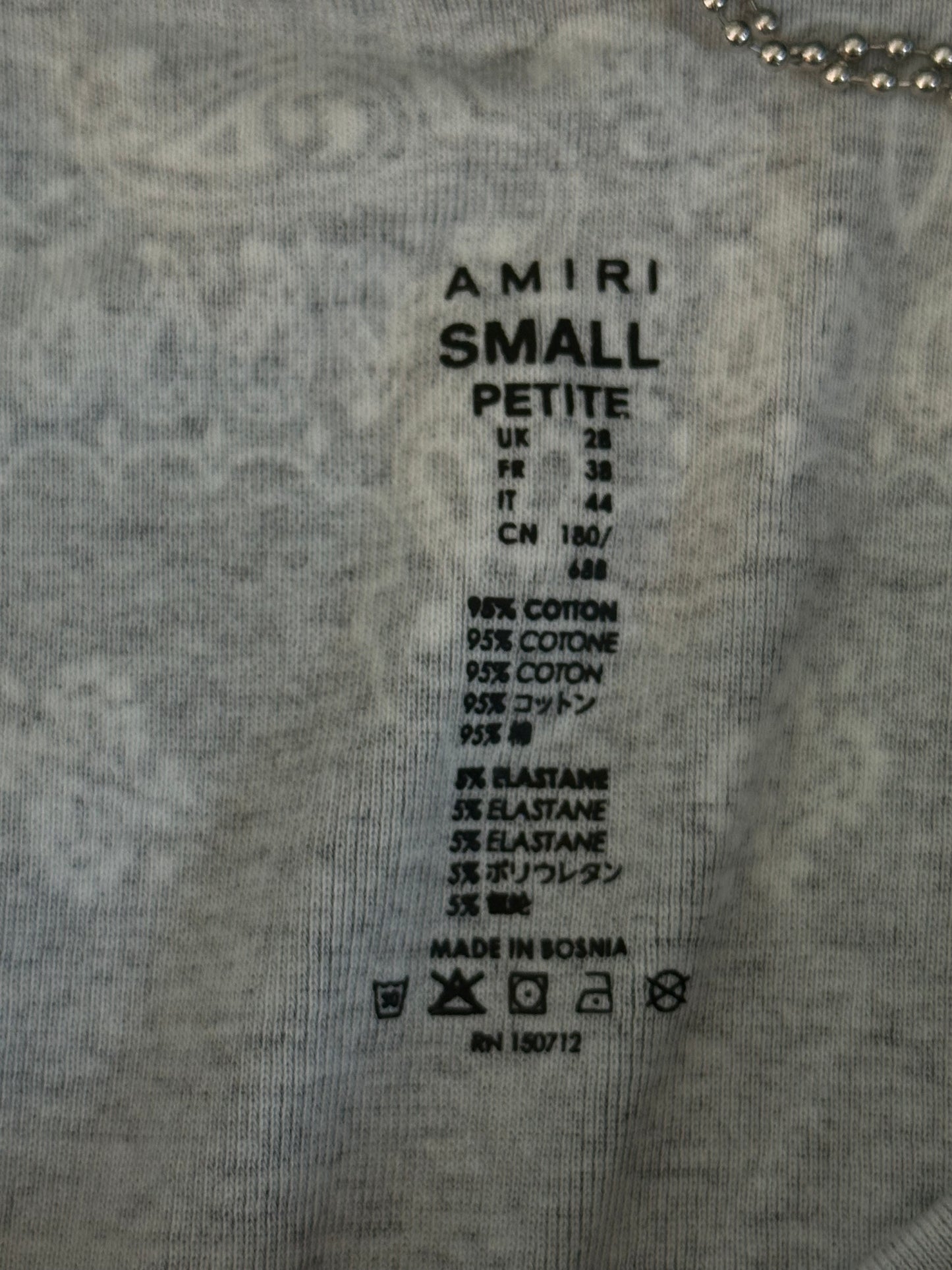 Amiri Black & White Bandana MA Logo Boxershorts