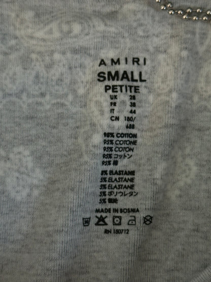 Amiri Black & White Bandana MA Logo Boxershorts