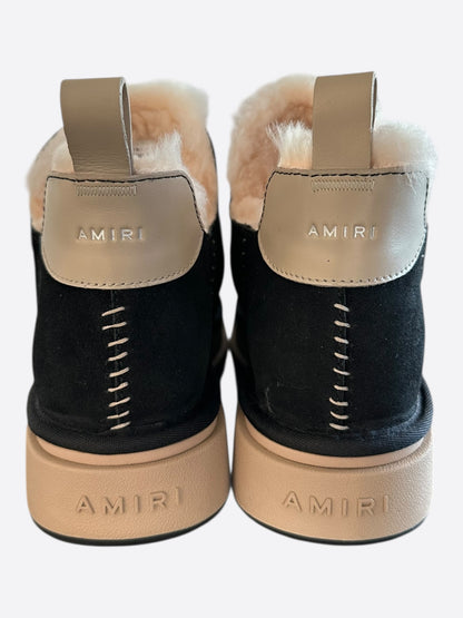 Amiri Black & Tan Malibu Boots