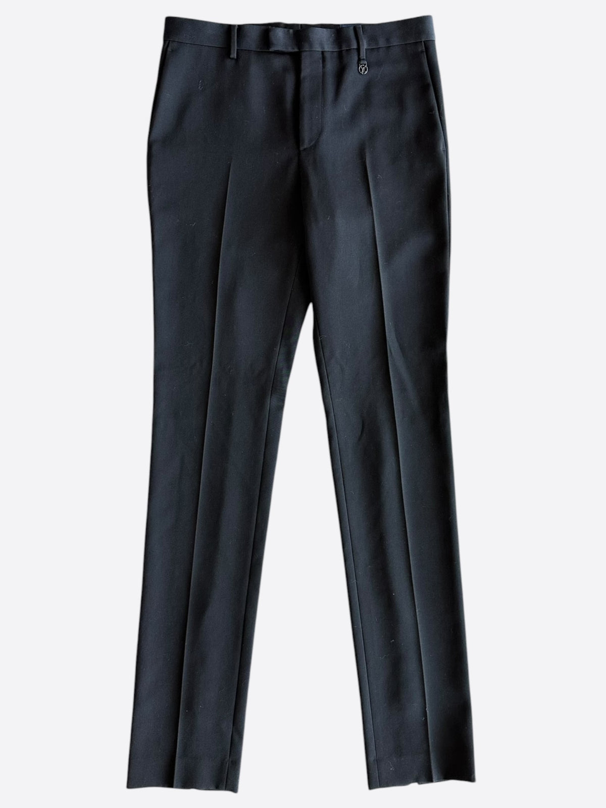 Louis Vuitton Black Wool Pants