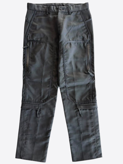 Issey Miyake Black Cargo Pants