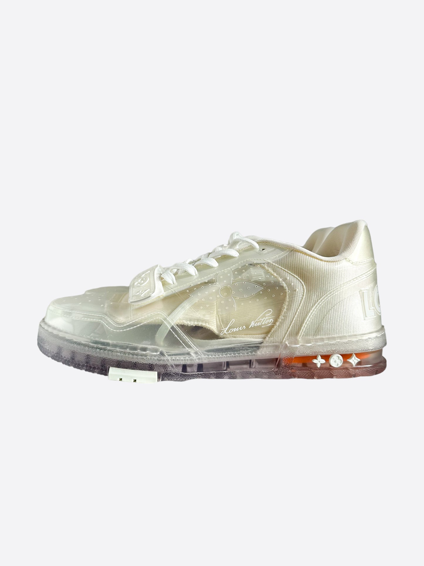 Louis Vuitton Transparent Mesh Trainers