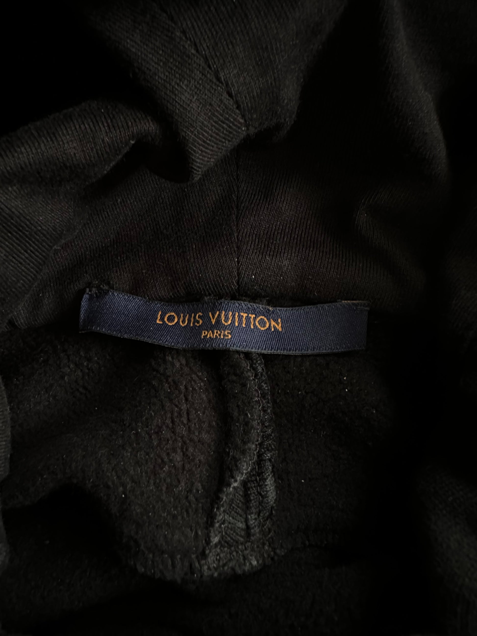 Louis Vuitton Black Monogram Circle Cut Hoodie – Savonches