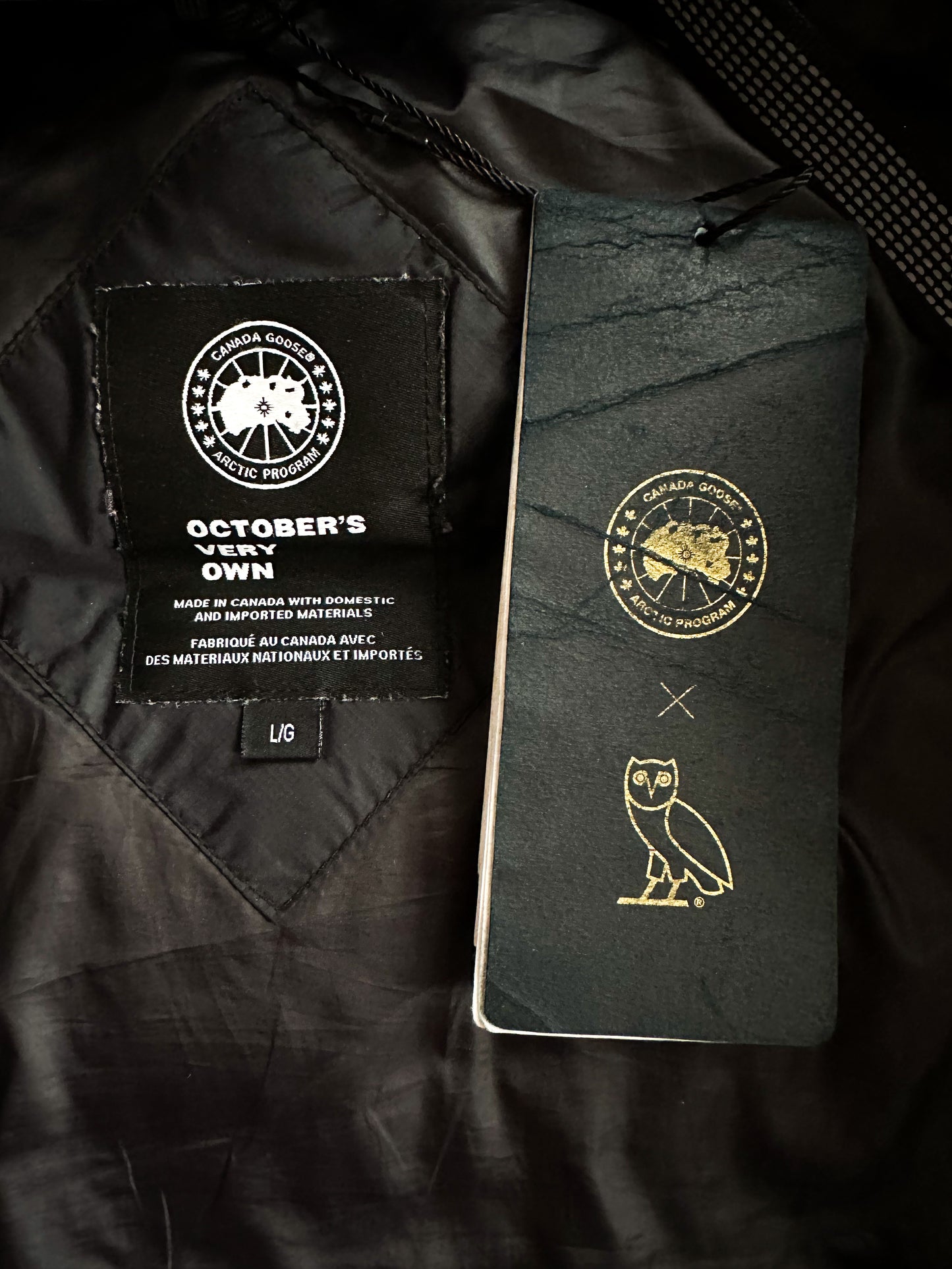 Canada Goose OVO Black Constable Men's Jacket