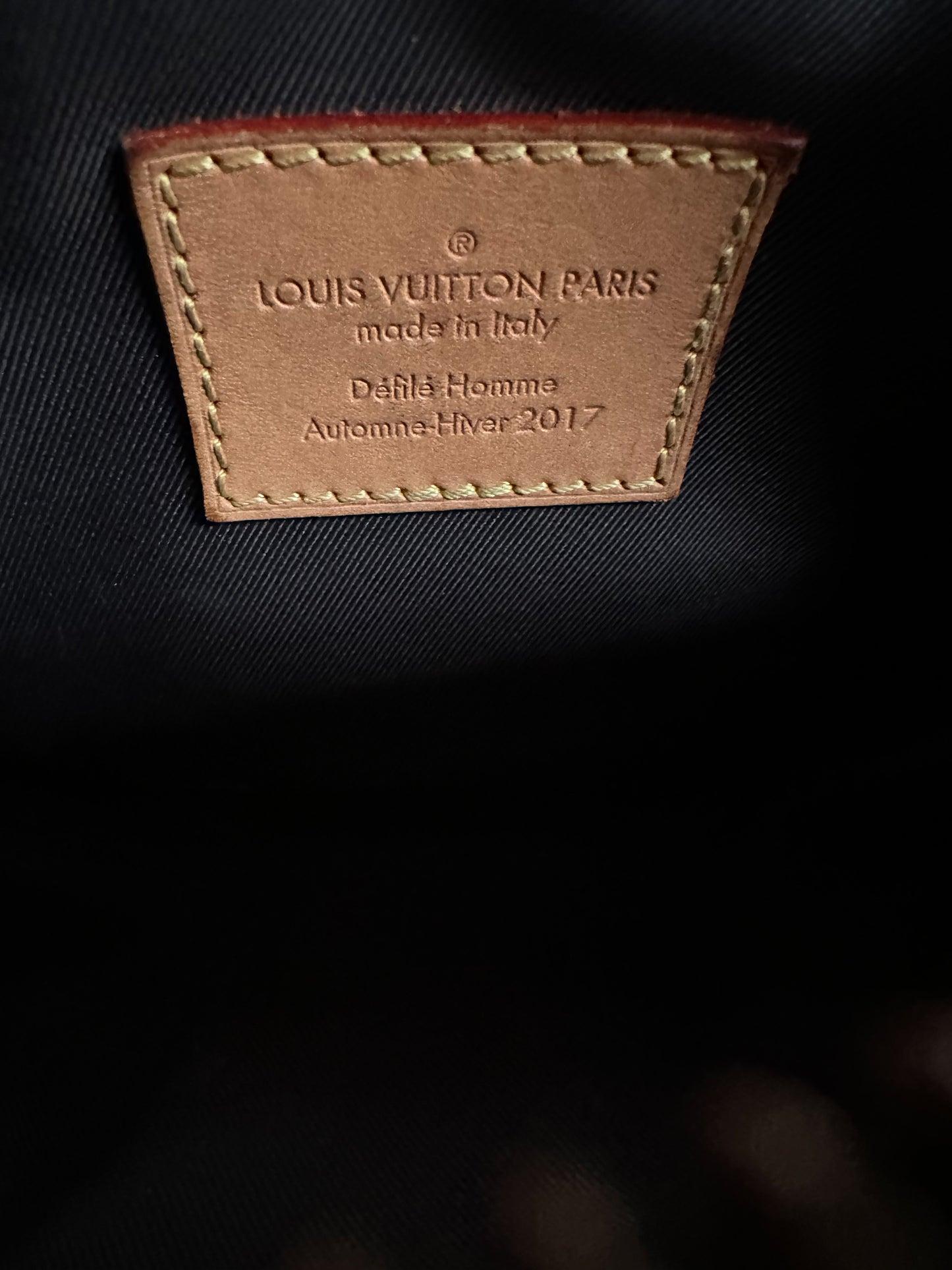 Louis Vuitton Supreme Camo Monogram Bumbag