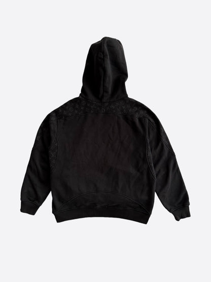 Louis Vuitton Black Circle Cut Monogram Hoodie