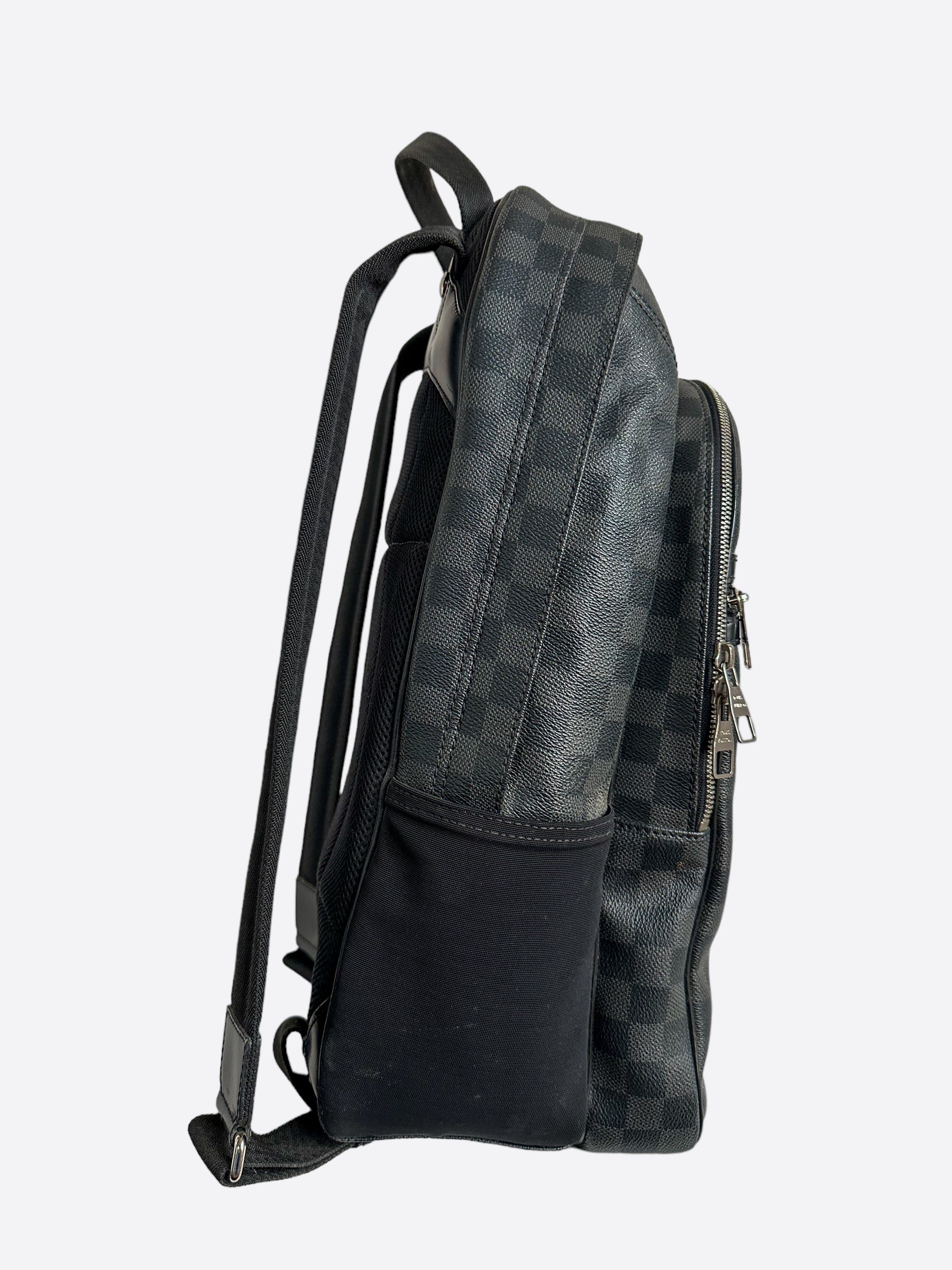 louis vuitton backpack michael damier graphite canvas Louis Vuitton Damier Graphite Michael Backpack – Savonches