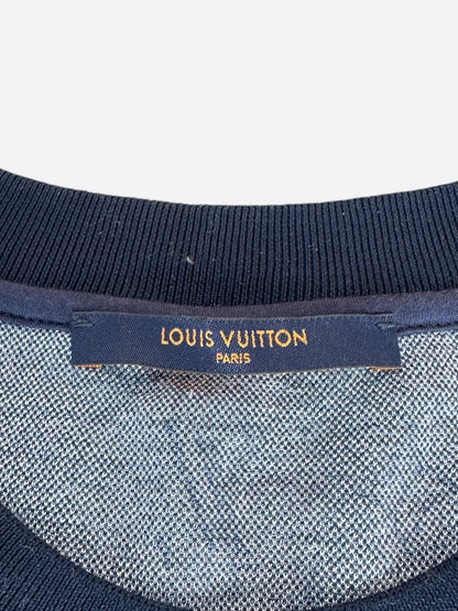 Louis Vuitton Blue Tapestry Monogram T-Shirt