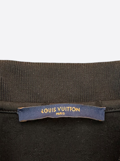 Louis Vuitton NBA Black Monogram Button Up Shirt