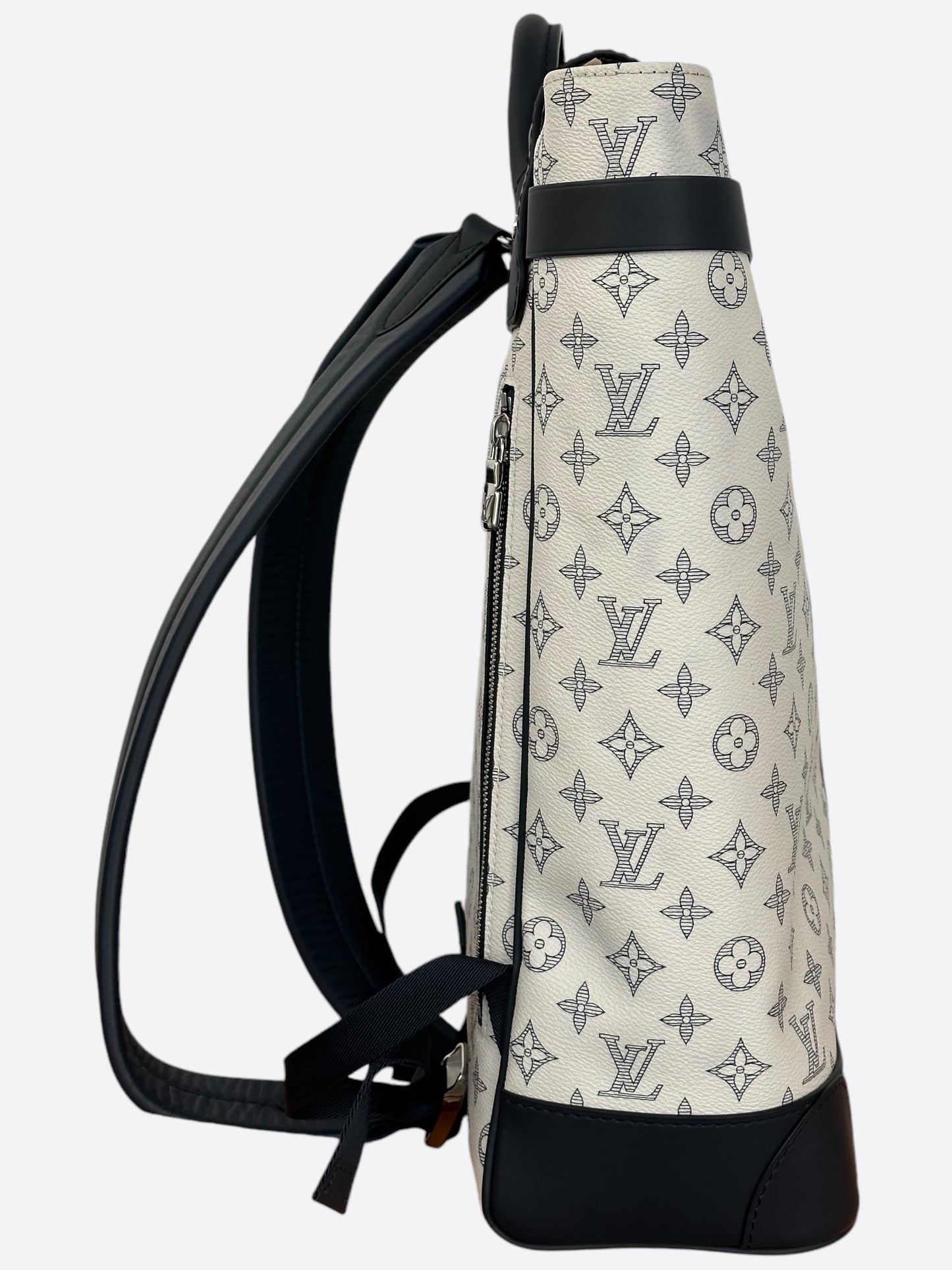 Louis Vuitton Chapman Brothers Cream Monogram Rhino Steamer Backpack – Savonches