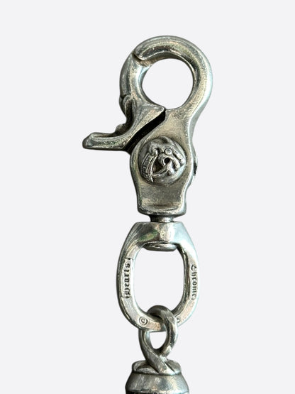 Chrome Hearts Silver Celtic Roller Wallet Chain