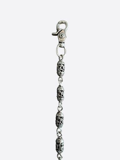 Chrome Hearts Silver Celtic Roller Wallet Chain