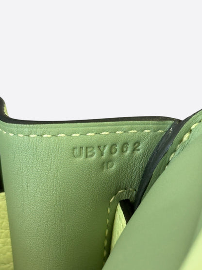 Hermes Vert Absinthe HAC A Dos PM Backpack