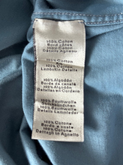 Hermes Blue Jeu d'Adresse Leather Patch T-Shirt