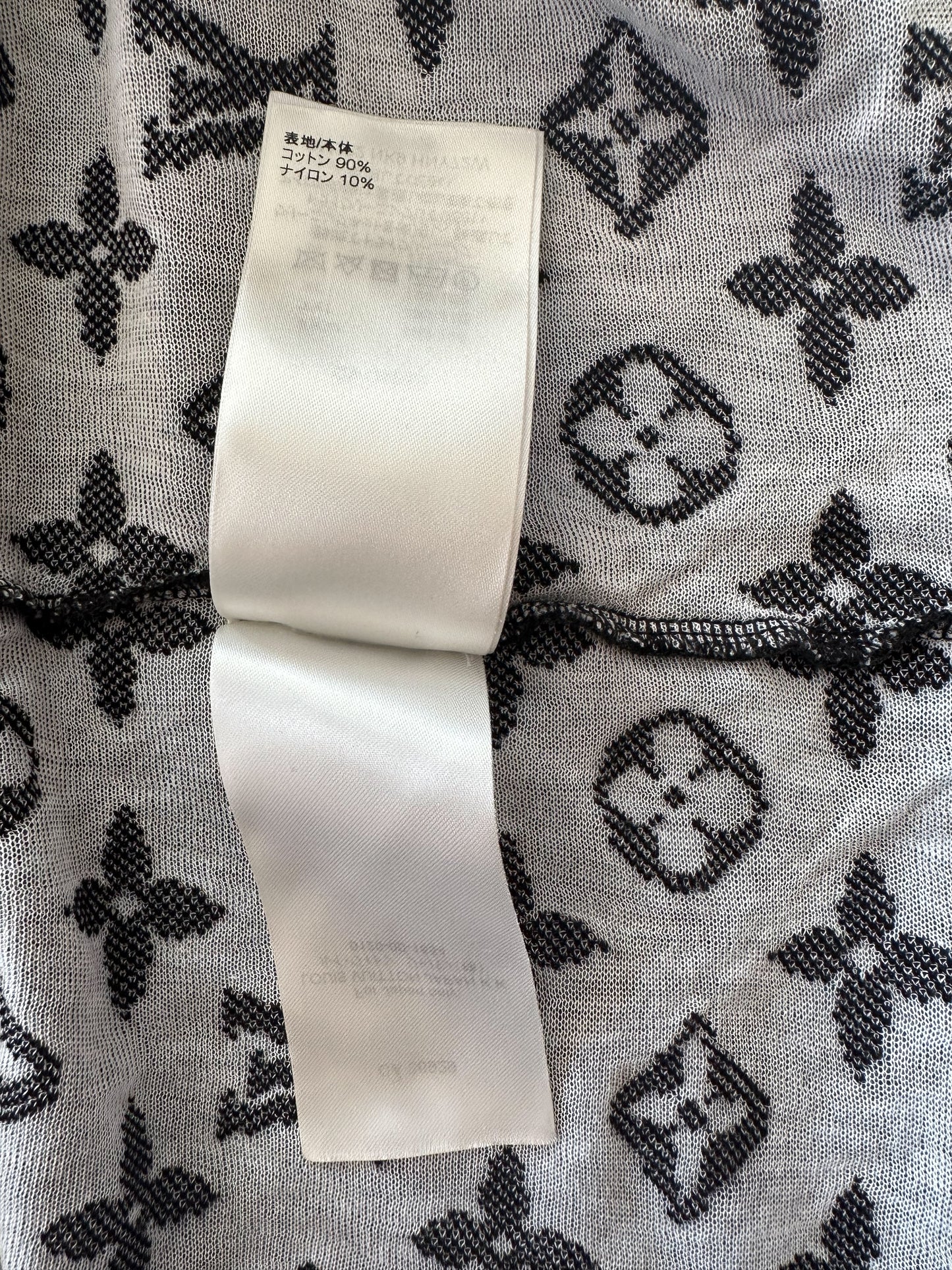 Louis Vuitton Grey & Black Monogram T-Shirt