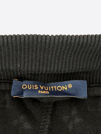 Louis Vuitton Black Monogram Towel Shorts