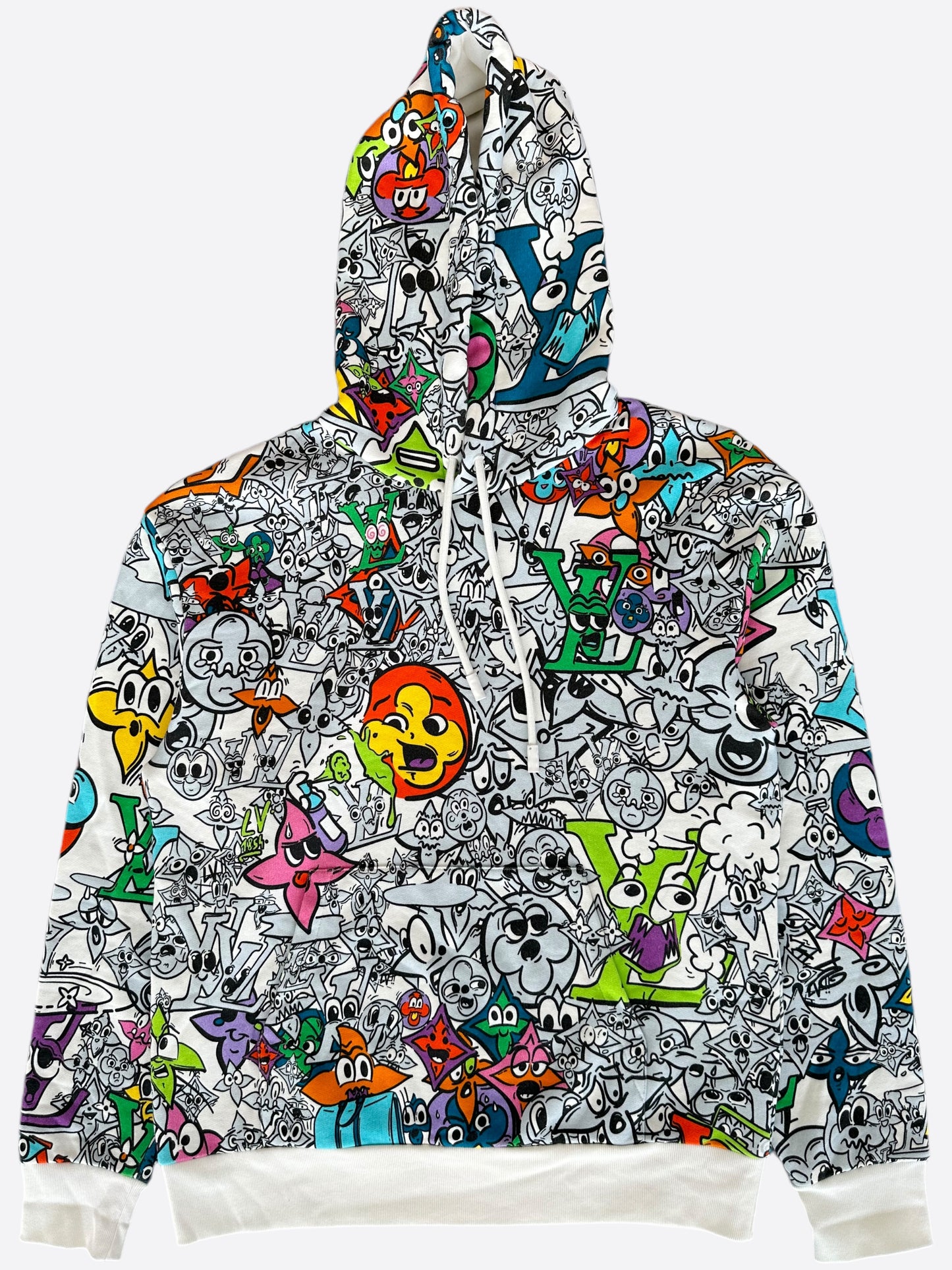 Louis Vuitton Mulitcolor Comic Monogram Hoodie