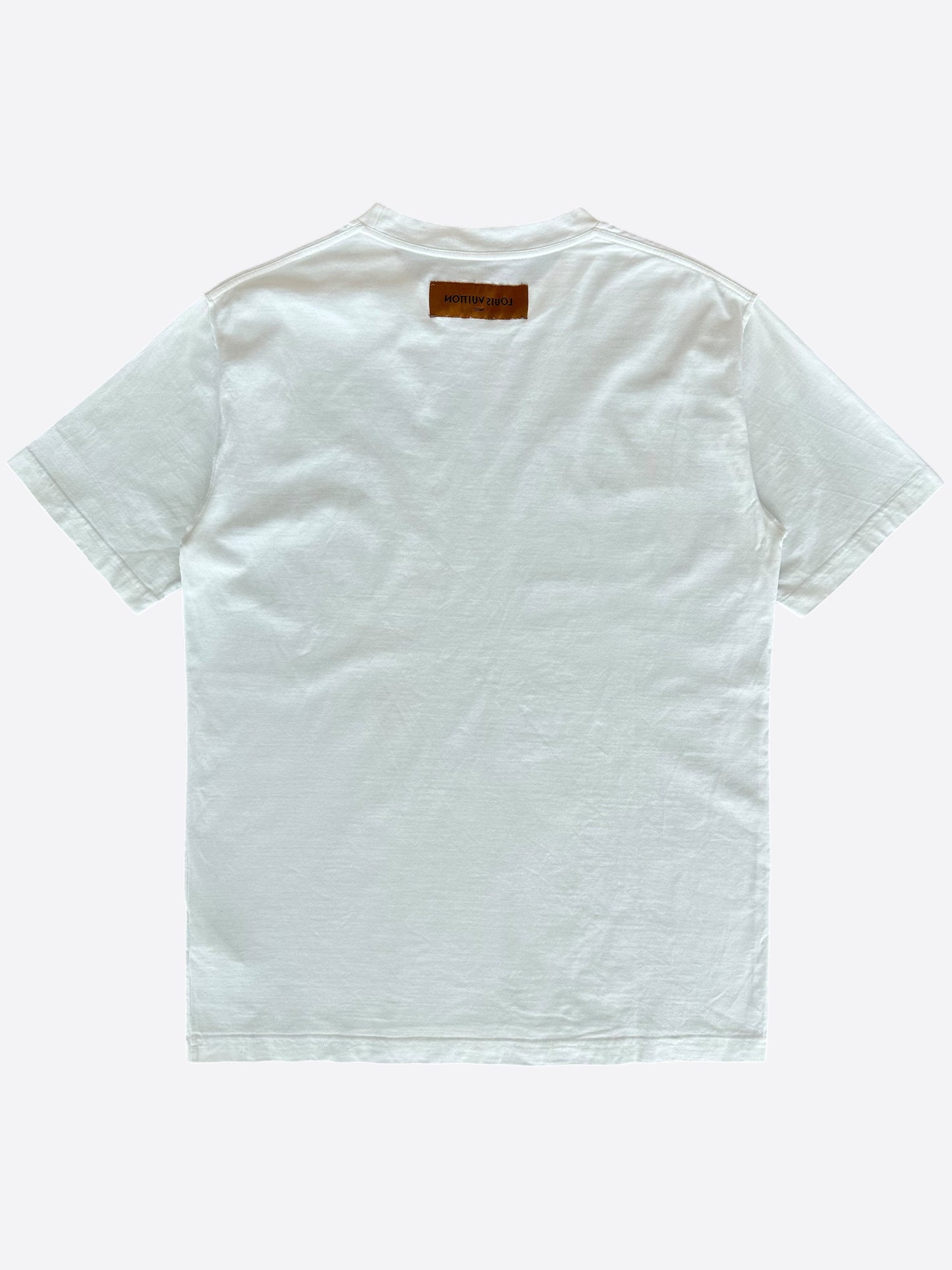 Louis Vuitton White Multicolor Pastel Monogram T-Shirt