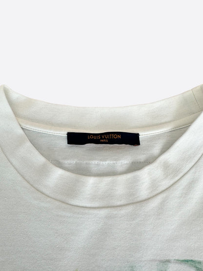 Louis Vuitton White Multicolor Pastel Monogram T-Shirt