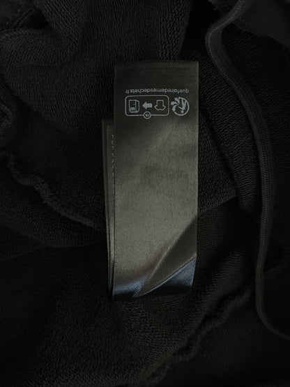 Balenciaga Black & White Loop Sports Logo Sweatpants