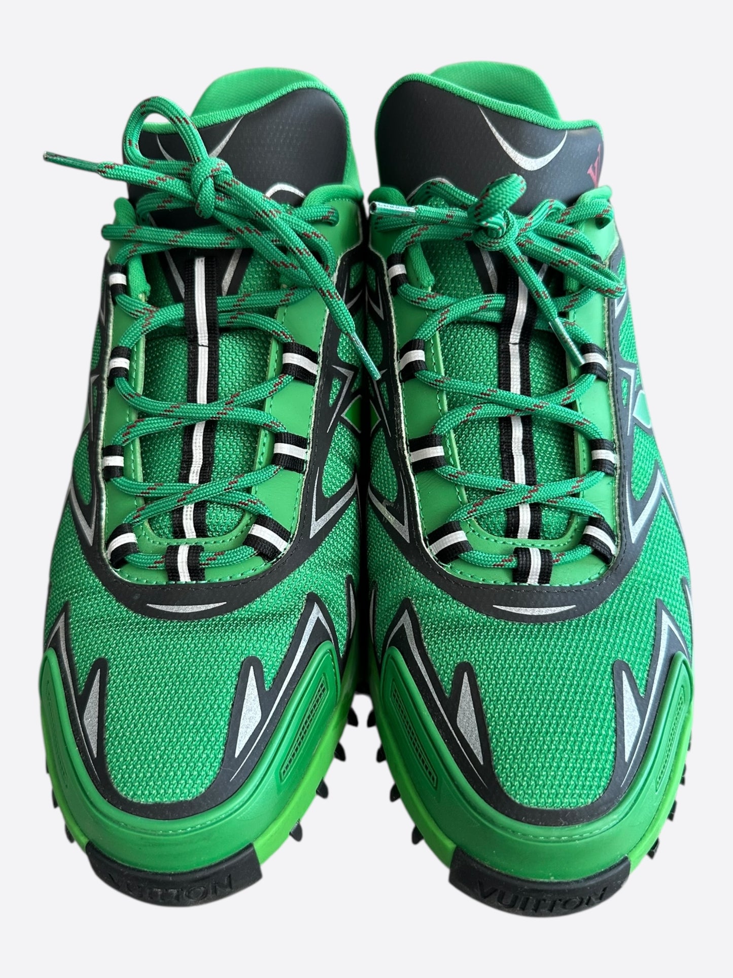 Louis Vuitton Green & Black Sprint Sneakers