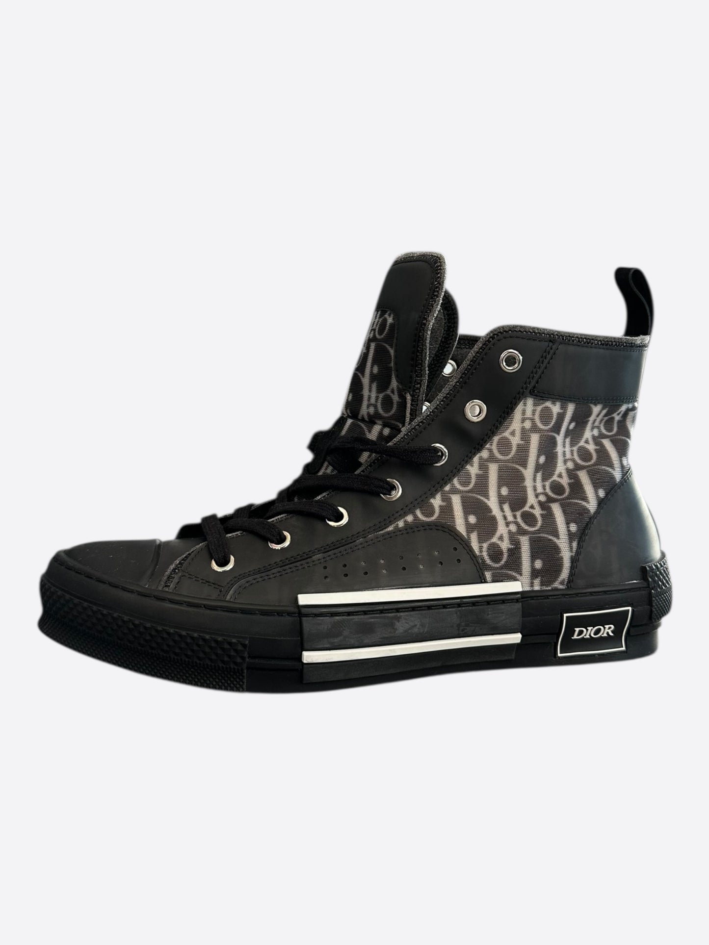 Dior Black & White Oblique B23 Sneakers