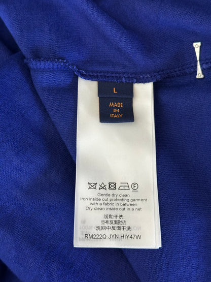 Louis Vuitton Blue Staples T-Shirt