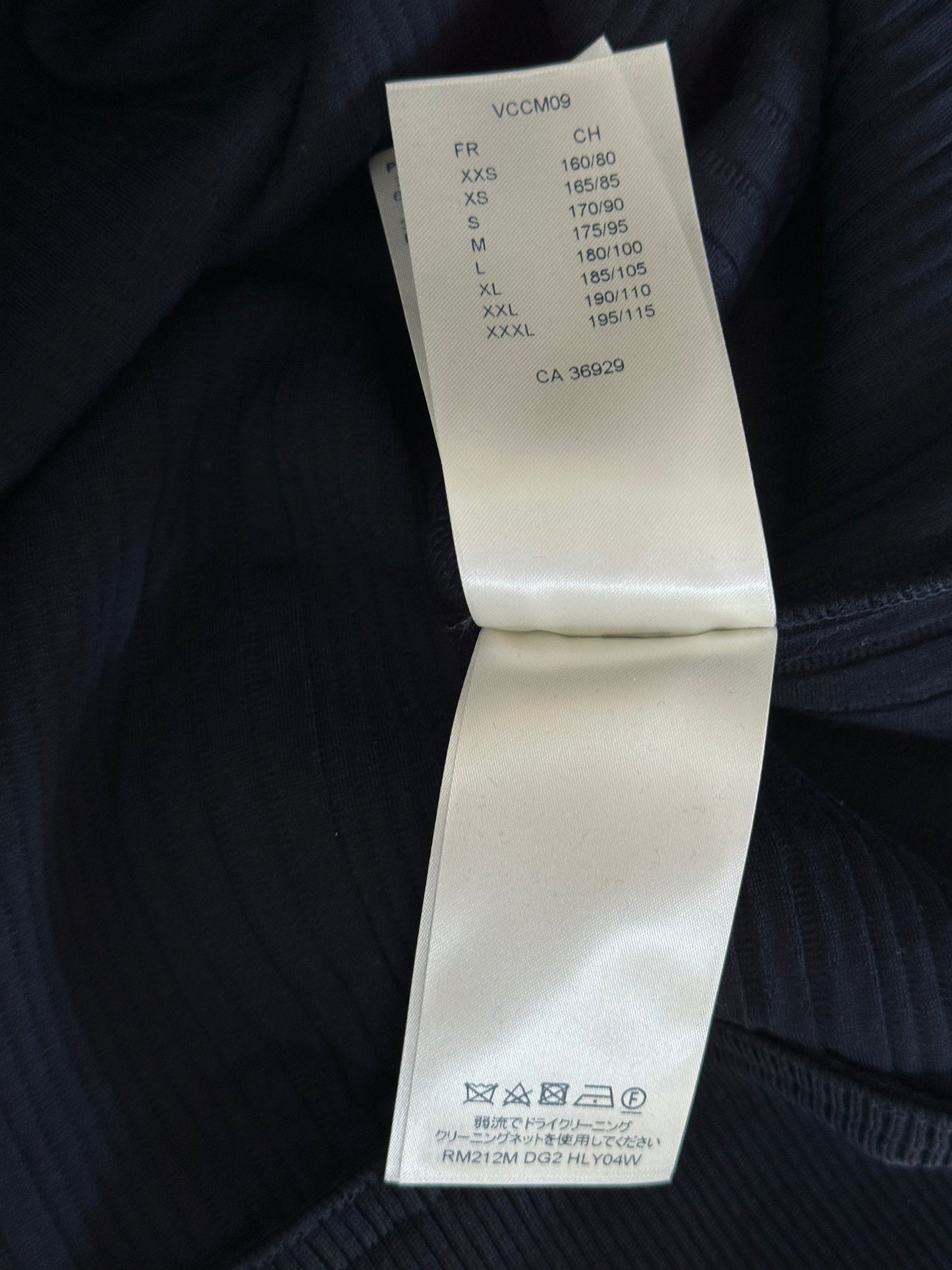 Louis Vuitton Navy Embroidered Logo Sweater