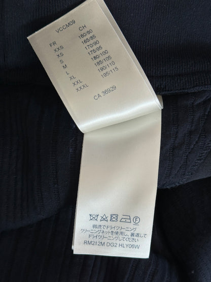 Louis Vuitton Navy Embroidered Logo Shorts