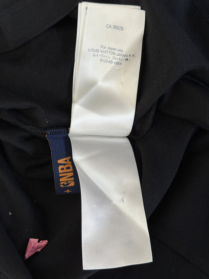 Louis Vuitton NBA Black & White Logo T-Shirt