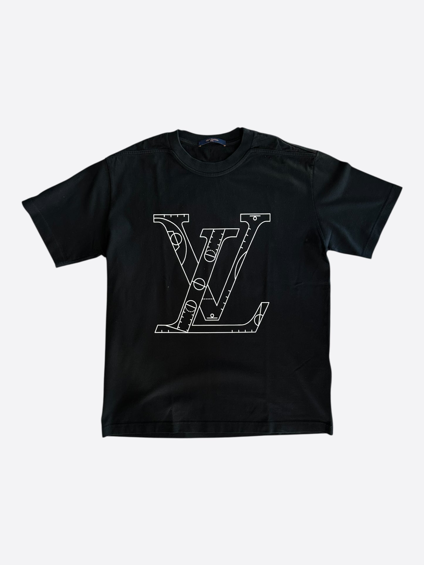 Louis Vuitton NBA Black & White Logo T-Shirt