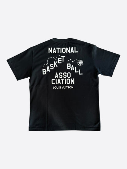 Louis Vuitton NBA Black & White Logo T-Shirt
