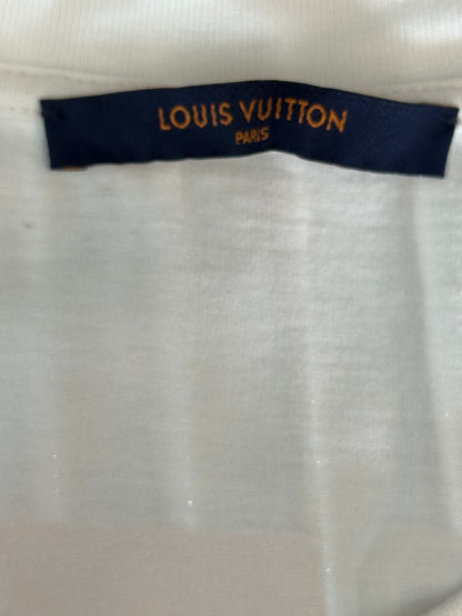 Louis Vuitton NBA White Logo T-Shirt