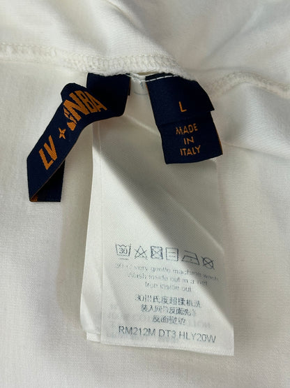 Louis Vuitton NBA White Logo T-Shirt
