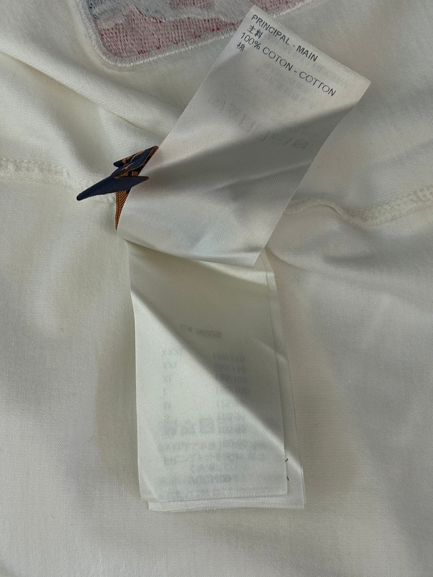 Louis Vuitton NBA White Logo T-Shirt