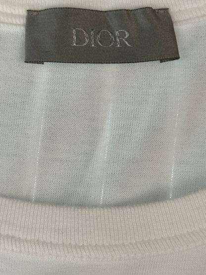 Dior Stussy White "I Want To Shock The World With Dior" T-Shirt